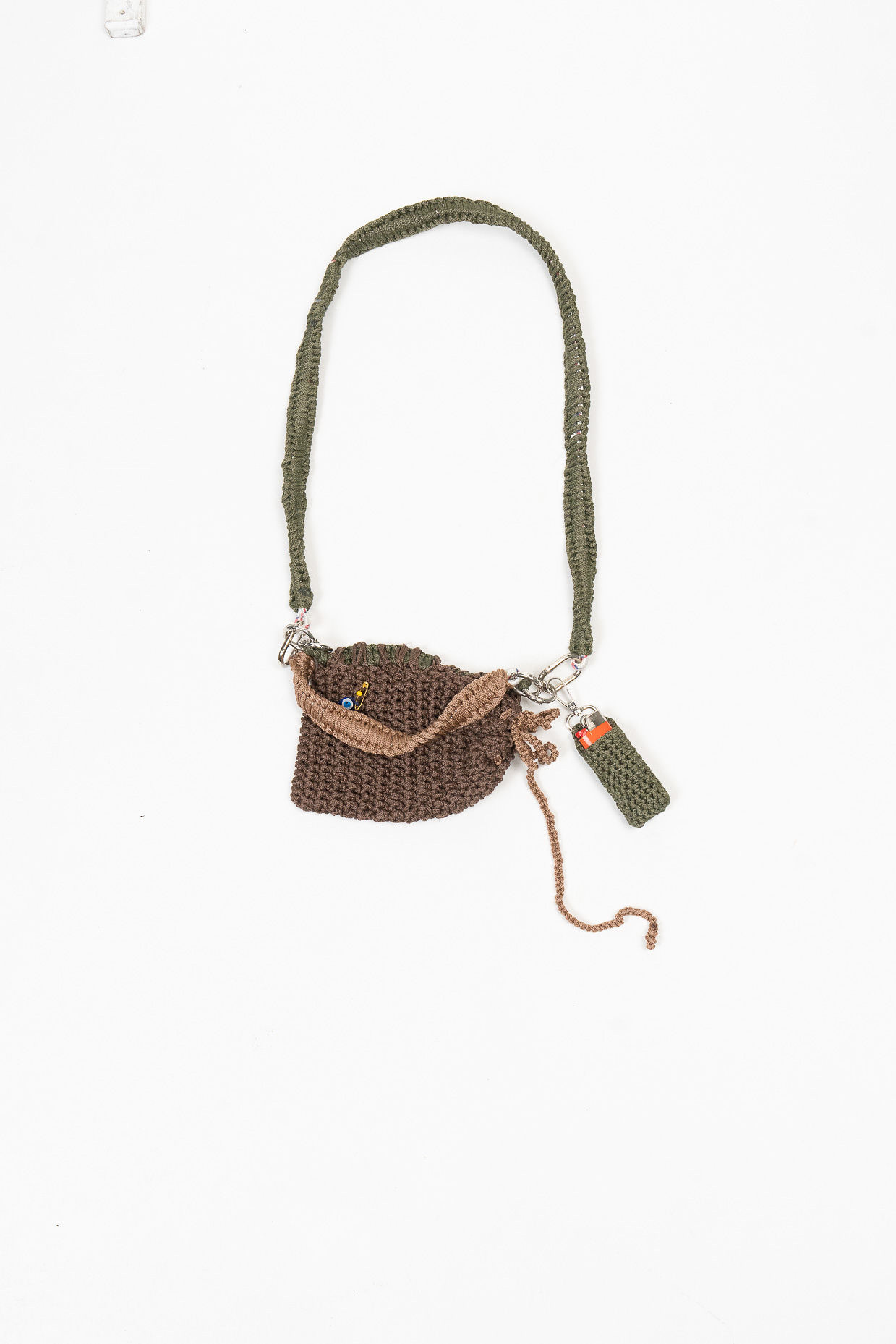 The Mini Essentials Bag – Brown & Green